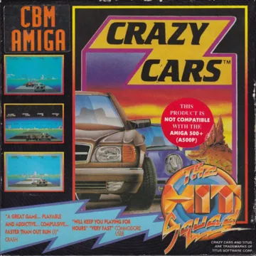 Crazy Cars box cover front